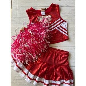 Girls Medium 10-12 EHS Highschool Musical Cheerleader Halloween Costume